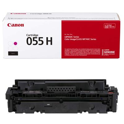CANON - Canon CRG-055H M (3018C002) Magenta Original Toner - LBP662Cdw / MF742Cdw (T12585)