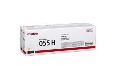 Canon CRG-055H Y (3017C002) Sarı Orjinal Toner - LBP662Cdw / MF742Cdw (T12587)A - 1
