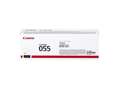 Canon CRG-055Y (3013C002) Yellow Original Toner - LBP662Cdw / MF742Cdw (T12582) - 1