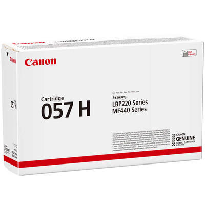 CANON - Canon CRG-057H (3010C002) Black Original Toner - LBP223 / LBP226 (T12184)