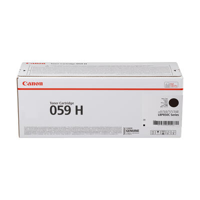 Canon CRG-059HBK (3627C001) Siyah Orjinal Toner Yüksek Kapasite - LBP852Cx / LBP851C (T13058) - CANON