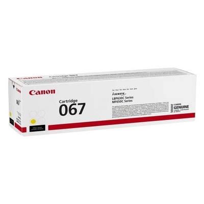Canon CRG-067Y (5099C002) Yellow Original Toner - LBP-631Cw / MF-651Cw - CANON