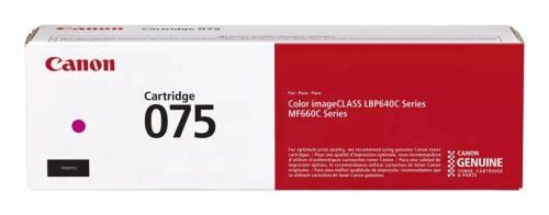 Canon CRG-075 M (6363C002) Kırmızı Orjinal Toner - MF662Cdw / LBP646Cdw - 1