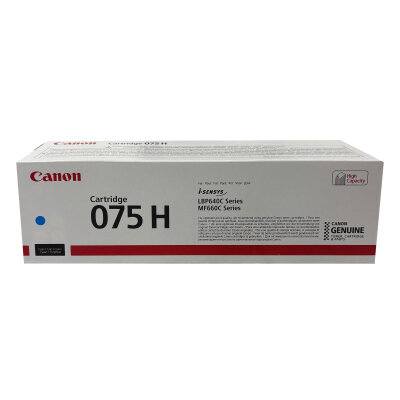 Canon CRG-075H C (6368C001) Mavi Orjinal Toner Yüksek Kapasiteli - MF662Cdw / LBP646Cdw - CANON