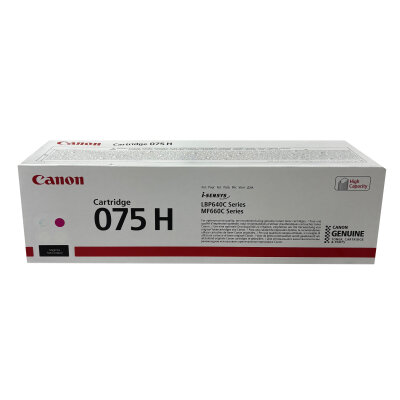 Canon CRG-075H M (6367C002) Kırmızı Orjinal Toner Yüksek Kapasiteli - MF662Cdw / LBP646Cdw - CANON