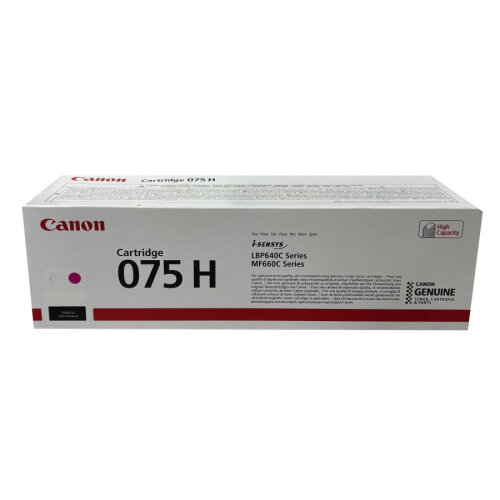 Canon CRG-075H M (6367C002) Kırmızı Orjinal Toner Yüksek Kapasiteli - MF662Cdw / LBP646Cdw - 1
