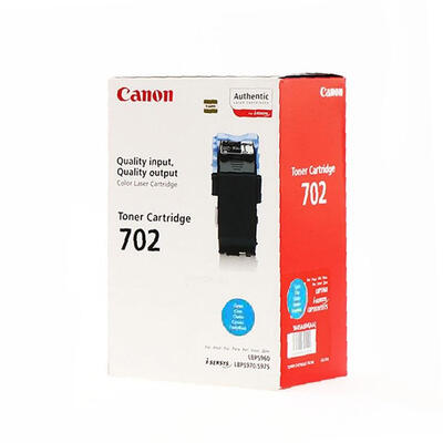CANON - Canon CRG-702C (9644A004) Cyan Original Toner - LBP5960 (T15973)