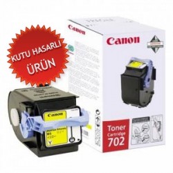CANON - Canon CRG-702Y (9642A004) Yellow Original Toner - LBP5960 (Damaged Box) (T2200) 