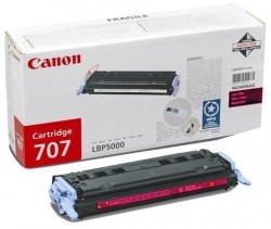 CANON - Canon CRG-707M (9422A004) Kırmızı Orjinal Toner - LPB5000 / LBP5100 (T5649)