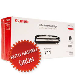 CANON - Canon CRG-711BK (1660B002) Black Original Toner - LBP5300 (Damaged Box) (T6415)