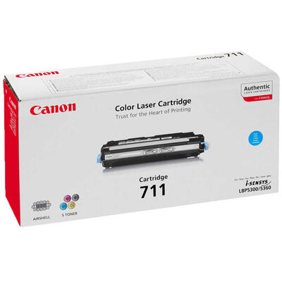 CANON - Canon CRG-711C (1659B002) Mavi Orjinal Toner - LBP5300 (T4616)