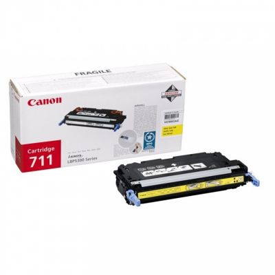 Canon CRG-711Y (1657B002) Yellow Original Toner - LBP5300 (T4711) - 1