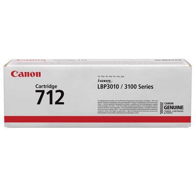 CANON - Canon CRG-712 (1870B002) Black Original Toner - LBP3010 (T4592)