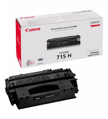 Canon CRG-715H (1976B002) Black Original Toner - LBP3310 / LBP3370 (T4894) - CANON