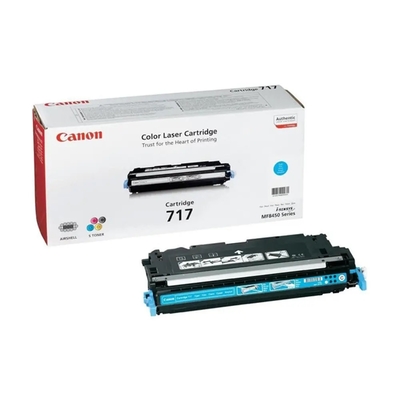 CANON - Canon CRG-717C (2577B002) Mavi Orjinal Toner - MF8450 (T4902)