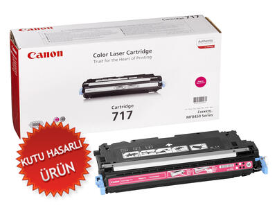 CANON - Canon CRG-717M (2576B002) Kırmızı Orjinal Toner - MF8450 (C) (T15954)