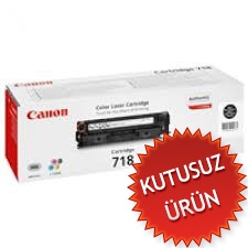 CANON - Canon CRG-718BK (2662B002) Black Original Toner - LBP7200 (Without Box) (T3864)