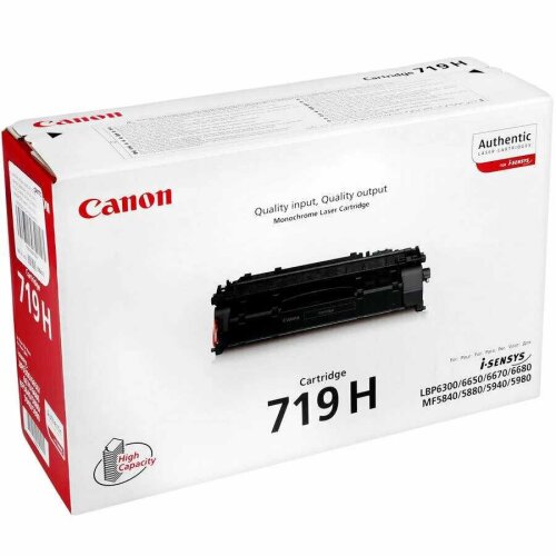 Canon CRG-719H (3480B002) Siyah Orjinal Toner - LBP6650 (T3746)A - 4