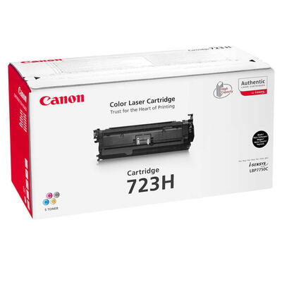 Canon CRG-723HBK (2645B002) Black Original Toner High Capacity - LBP7750CDN (T3346) - CANON