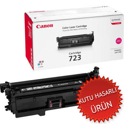 CANON - Canon CRG-723M (2642B002) Magenta Original Toner - LBP7750CDN (Damaged Box) (T12196) 