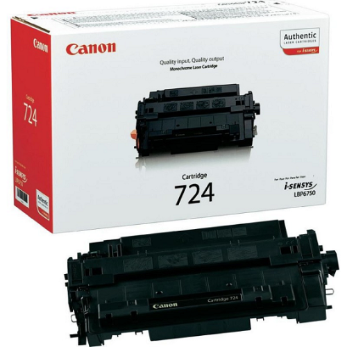 Canon CRG-724 (3481B002) Black Original Toner - LBP6750 (T6910)
