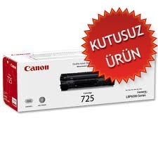 CANON - Canon CRG-725 (3484B002) Black Original Toner - LBP6000 / LBP6030 / MF3010 (Without Box) (T106)