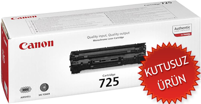 Canon CRG-725 Siyah Demo Toner - LBP6000 / LBP6030 / MF3010 (U) - CANON