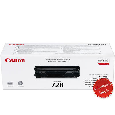 CANON - Canon CRG-728 (3500B002) Original Toner - MF4410 / MF4430 (Damaged Box) (T8033)