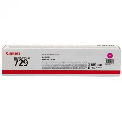 Canon CRG-729M (4368B002) Magenta Original Toner - LBP7010C / LBP7018C (T3796) - 1