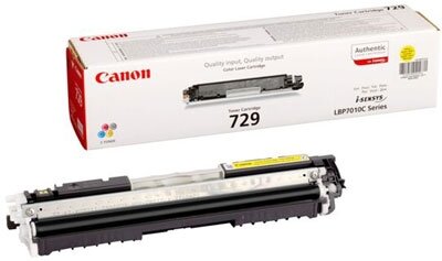 Canon CRG-729Y (4367B002) Sarı Orjinal Toner - LBP7010C / LBP7018C (T3795) - 2