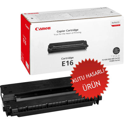CANON - Canon E16 (1492A003AA) Original Toner -FC200 / FC220 / FC320 (Damaged Box) (T9299)
