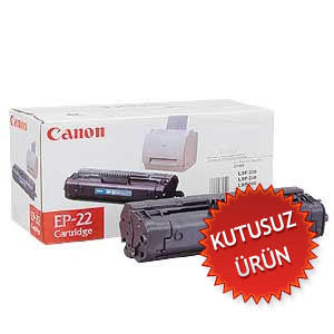 CANON - Canon EP-22 (1550A003) Black Original Toner - LBP1120 (Without Box) (T9321)