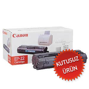 Canon EP-22 (1550A003) Black Original Toner - LBP1120 (Without Box) (T9321)