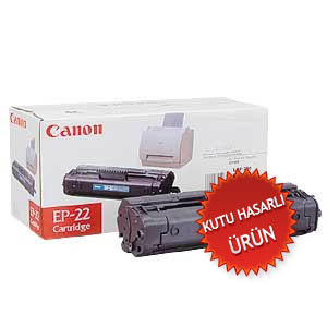 CANON - Canon EP-22 (1550A003) Siyah Orjinal Toner - LBP1120 (C) (T9302)