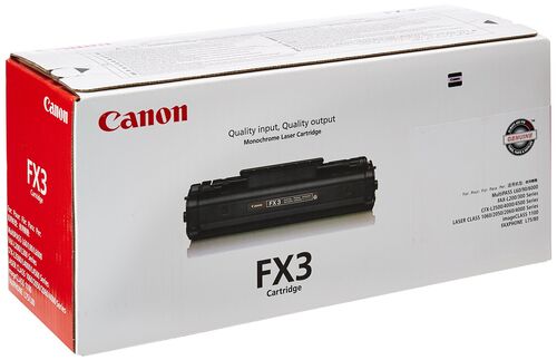 Canon FX-3 (1557A003) Black Original Toner - L300 / L350 (T5567)