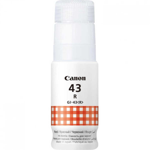 Canon GI-43 (4716C001) Kırmızı-Red Orjinal Mürekkep Kartuş - G540 / G640 - 1