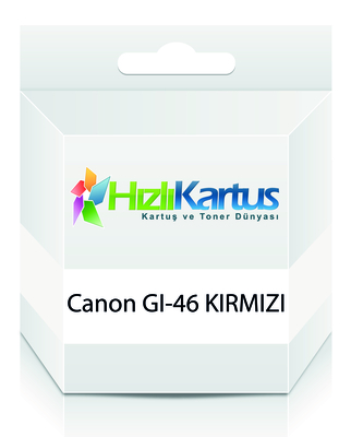 Canon GI-46 (4428C001) Kırmızı Muadil Mürekkep Kartuş - GX6040 / GX6050 (T16929) - CANON