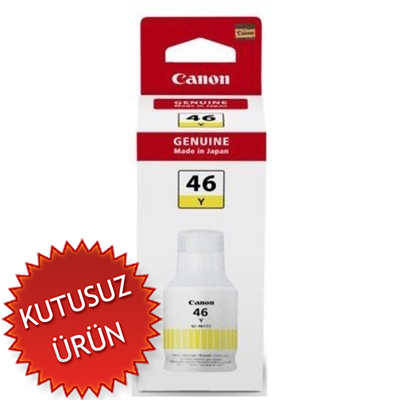 CANON - Canon GI-46 (4429C001) Yellow Original Ink Cartridge - GX6040 / GX6050 (Without Box)