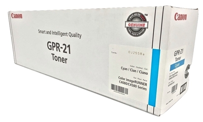 Canon GPR-21 (0261B001) Cyan Original Toner - C4080 / C4580 - CANON