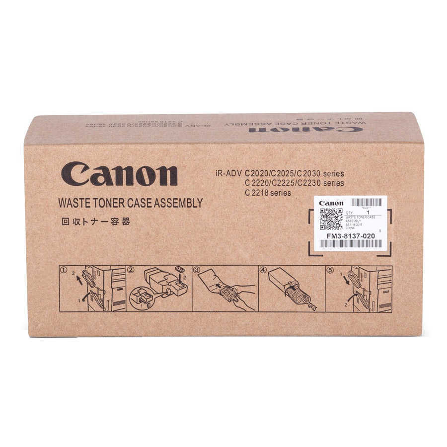 FM38137020 GC Waste Toner Bottle C2230 C2225 Genuine OEM Canon FM3-8137-020