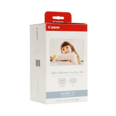 Canon KP-108IN (3115B001) Thermal Roller Ve Photo Paper - CP100 CP220 (T7005) - CANON