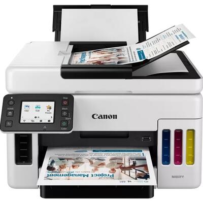 CANON - Canon Maxify GX6040 (4470C009[AA]) Color Ink Tank Multifunctional Printer (T16183)