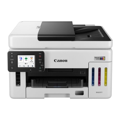 Canon Maxify GX6140 Wi-Fi + Tarayıcı + Fotokopi Renkli Çok Fonksiyonlu Tanklı Mürekkep Püskürtmeli Yazıcı (Türkiye Garantili) - 4