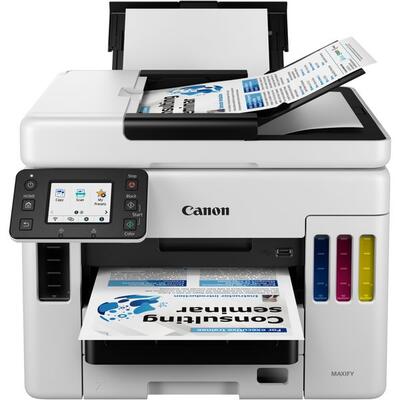 Canon Maxify GX7040 Color Multifunctional Tank Printer + Copier + Scanner + Fax + Wi-Fi - Thumbnail