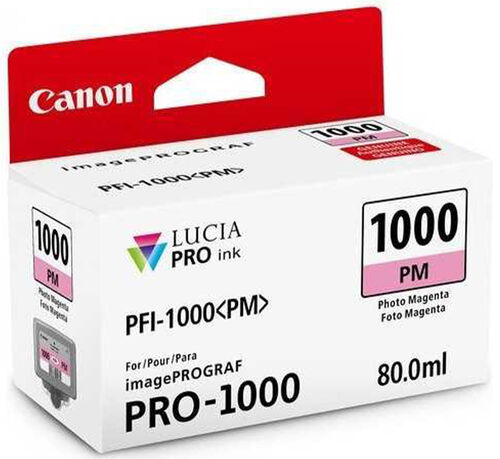 Canon PFI-1000PM (0551C001) Foto Kırmızı Orjinal Kartuş - iPF Pro-1000 (T12631)