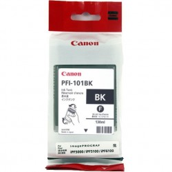 CANON - Canon PFI-101BK (0883B001AA) Black Original Cartrdige - iPF6000S / IPF5000 (T2690)