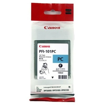CANON - Canon PFI-101PC (0887B001) Foto Mavi Orjinal Kartuş - IPF6000s / IPF5000 (T16767)