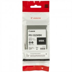 CANON - Canon PFI-102MBK (0894B001) Matte Black Cartridge - IPF500 / IPF600 (T2270)