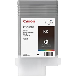 CANON - Canon PFI-103BK (2212B001AA) Black Original Cartridge - iPF5100 / iPF6100 (T2571)