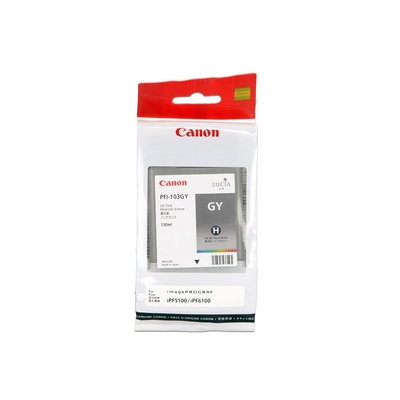 CANON - Canon PFI-103GY (2213B001AA) Gray Original Cartridge - iPF5100 / iPF6100 (T16768)